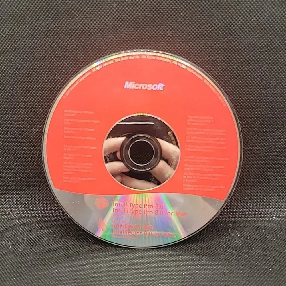 Microsoft IntelliType Pro 8.0 Software CD ROM